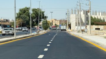 إنهاء أعمال تأهيل الطريق التنموي في معان إنهاء أعمال تأهيل الطريق التنموي في معان
