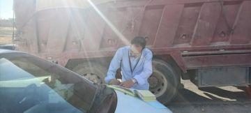 ضبط مركبة تنقل السماد العضوي غير المعالج في شمال عمان ضبط مركبة تنقل السماد العضوي غير المعالج في شمال عمان