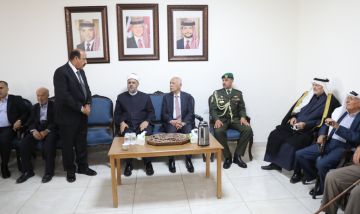 العيسوي يعزي نقرش والغنميين العيسوي يعزي نقرش والغنميين