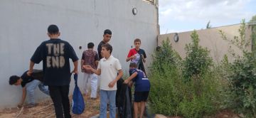 شباب الوسطية يشاركون في حملة نظافة لتعزيز الوعي البيئي شباب الوسطية يشاركون في حملة نظافة لتعزيز الوعي البيئي