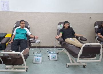 تضامنا مع مريض سرطان .. الأمن الوقائي ينظم حملة تبرع بالدم تضامنا مع مريض سرطان .. الأمن الوقائي ينظم حملة تبرع بالدم
