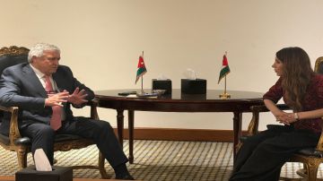 وزير العمل يلتقي نظيرته الفلسطينية وزير العمل يلتقي نظيرته الفلسطينية