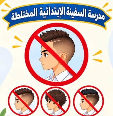 مدرسة عراقية لطلابها : القزع ممنوع