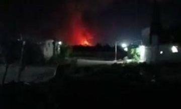 سوريا .. انفجار مستودع ذخائر بريف دمشق