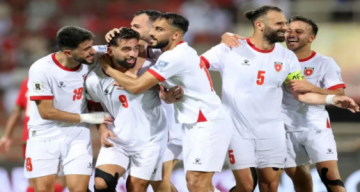 ارتفاع القيمة السوقية لمنتخب النشامى إلى 21.13 مليون يورو ارتفاع القيمة السوقية لمنتخب النشامى إلى 21.13 مليون يورو