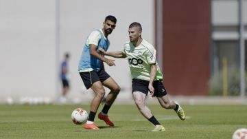 منتخب النشامى ينهي تحضيراته استعدادا لمواجهة سوريا وديا منتخب النشامى ينهي تحضيراته استعدادا لمواجهة سوريا وديا