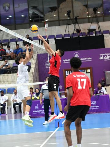 العين والنصر البحريني والريان يحققون الانتصار في دولية الناشئين للطائرة العين والنصر البحريني والريان يحققون الانتصار في دولية الناشئين للطائرة