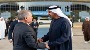 الملك يعود إلى أرض الوطن بعد زيارة إلى أبوظبي الملك يعود إلى أرض الوطن بعد زيارة إلى أبوظبي