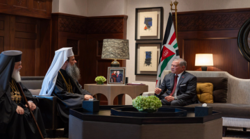 الملك يؤكد استمرار الأردن في الحفاظ على الوجود المسيحي في المنطقة الملك يؤكد استمرار الأردن في الحفاظ على الوجود المسيحي في المنطقة