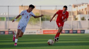 فوز منتخب الأردن ت17 على فلسطين بثلاثية فوز منتخب الأردن ت17 على فلسطين بثلاثية