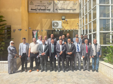 سفراء جائزة الحسين بن عبدالله الثاني للعمل التطوعي ينفذون زيارتهم الميدانية الثانية لمديرية شباب إربد سفراء جائزة الحسين بن عبدالله الثاني للعمل التطوعي ينفذون زيارتهم الميدانية الثانية لمديرية شباب إربد