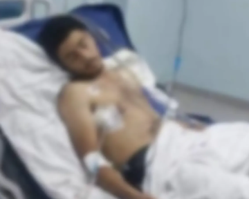 تدخل لفض مشاجرة فانتهى مطعونا.. لاعب الحسين إربد يرقد بالمستشفى تدخل لفض مشاجرة فانتهى مطعونا.. لاعب الحسين إربد يرقد بالمستشفى