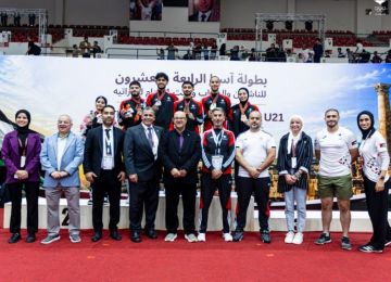 منتخباتنا الوطنية للكراتيه تختتم مشاركتها في البطولة الآسيوية بـ 25 ميدالية ملونة