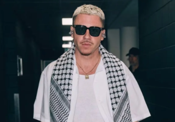 المغني الأمريكي ماكلمور يهتف لفلسطين ويواجه هجوما إسرائيليا