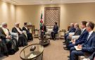 الملك يستقبل رئيس مجلس الشورى في سلطنة عمان - jo