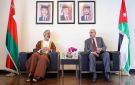 القاضي ورئيس مجلس الشورى العماني يؤكدان أهمية التعاون البرلماني - jo