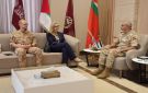 اللواء الحراسيس يبحث مع السفيرة التشيكية تعزيز التعاون
