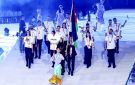 العلم الأردني يرفرف في افتتاح دورة الألعاب الآسيوية - jo