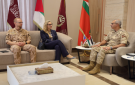 رئيس هيئة الأركان المشتركة يستقبل السفيرة التشيكية