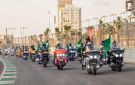 من بلد الحرمين إلى بلد الياسمين .. رالي سعودي سوري للدراجات النارية يعزز جسور الأخوة