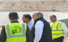 أبو السمن يتفقد مشاريع جسور البحر الميت وطرق الجنوب