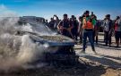 قصف وإطلاق نار وعمليات نسف في غزة
