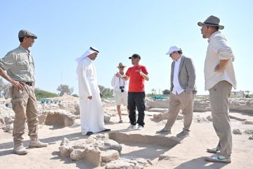 اكتشاف معبد من حضارة دلمون في فيلكا اكتشاف معبد من حضارة دلمون في فيلكا