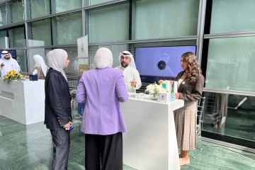 جامعة عبدالله السالم شاركت في معرض الأمن السيبراني