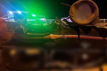 وفاة وإصابات في حادث تصادم على طريق الصبية وفاة وإصابات في حادث تصادم على طريق الصبية