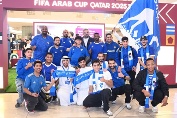 افتتاح بوث اللجنة المنظمة لكأس العرب فيفا قطر 2025 في مجمع الافنيوز للترويج للبطولة افتتاح بوث اللجنة المنظمة لكأس العرب فيفا قطر 2025 في مجمع الافنيوز للترويج للبطولة