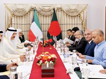 الكويت وبنغلادش: توسيع التعاون في كل المجالات الكويت وبنغلادش: توسيع التعاون في كل المجالات