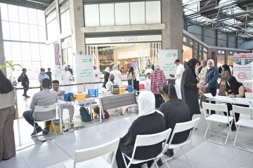  التجاري يرعى حملة محافظة الأحمدي للتبرع بالدم