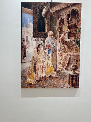  تراث الشرق في لوحات الغرب بالجمعية التشكيلية