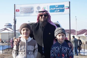  الصفا تطلق مشروع دفء وأمان في قيرغيزيا