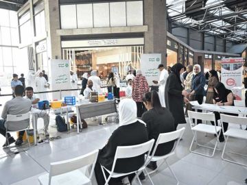 التجاري يرعى حملة محافظة الأحمدي للتبرع بالدم  التجاري يرعى حملة محافظة الأحمدي للتبرع بالدم