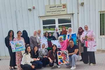 مباني ترعى فعالية فنية لدعم المريضات 