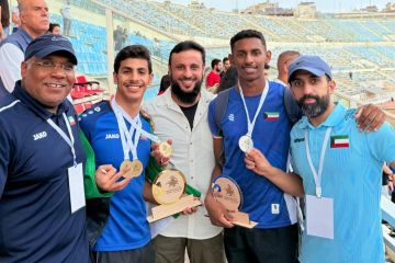 الكويت تتألق في ختام غرب آسيا لألعاب القوى