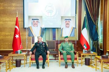 الفريق البرجس يبحث ونائب قائد الدرك التركية سبل تطوير التعاون