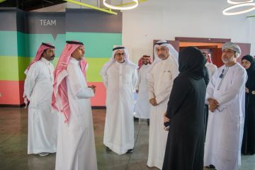 جامعة عبدالله السالم تبحث التعاون مع مؤسسات سعودية
