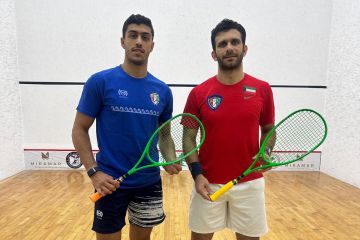 الكويت تظفر بالذهب والفضة في العربية للاسكواش الكويت تظفر بالذهب والفضة في العربية للاسكواش