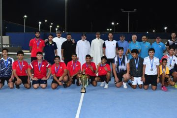 خيطان يتوج بلقب دوري التنس تحت 16 سنة والكويت وصيفا خيطان يتوج بلقب دوري التنس تحت 16 سنة والكويت وصيفا