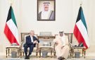سمو ولي العهد يستقبل العبدالله ورئيس الحرس الوطني والنائب الأول - kw