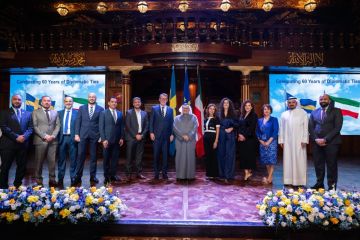  المطوع التجارية و كيورا هيلث يرعيان حفل السفارة السويدية