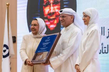 تكريم أعضاء المجلس التأسيسي لجامعة عبدالله السالم تقديرا لجهود بناء الصرح الأكاديمي