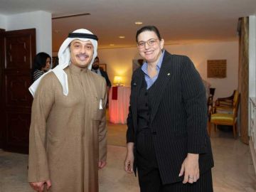 سفيرة كندا: الدفاع والأمن والتعليم والتكنولوجيا.. أولويات التعاون مع الكويت سفيرة كندا: الدفاع والأمن والتعليم والتكنولوجيا.. أولويات التعاون مع الكويت