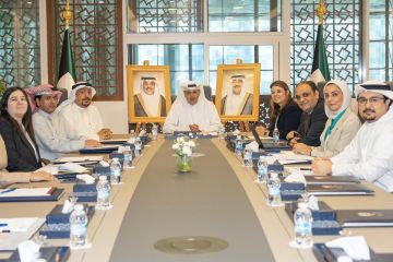 المخيزيم يبحث التعاون والتخطيط الاستراتيجي مع ممثل برنامج الأمم المتحدة الإنمائي المخيزيم يبحث التعاون والتخطيط الاستراتيجي مع ممثل برنامج الأمم المتحدة الإنمائي