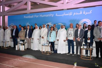 ختام ناجح لمبادرة كرة قدم للإنسانية ختام ناجح لمبادرة كرة قدم للإنسانية
