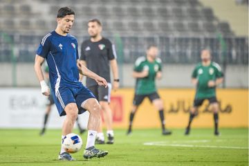 الأزرق يتدرب على فترتين في معسكر القاهرة