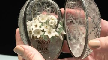  بيضة الشتاء قطعة نادرة من تصميم فابرجيه للبيع في مزاد بلندن