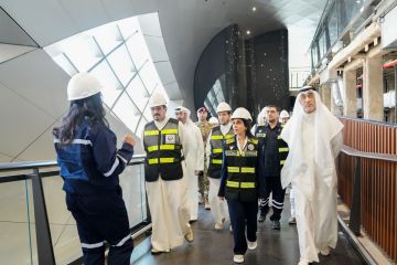 الحكومة تتفقد مشروع مطار الكويت الدولي الجديد T2 الحكومة تتفقد مشروع مطار الكويت الدولي الجديد T2